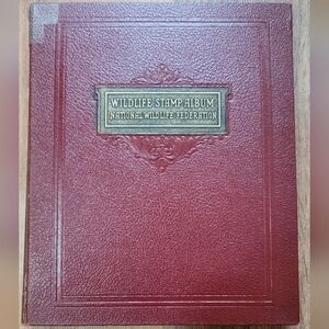 Vintage National Wildlife Federation Stamp Album (1968-1973)